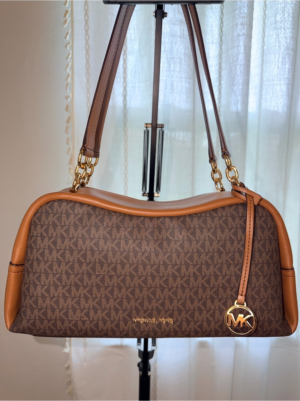 Michael Kors Cecily Medium Signature Logo Shoulder Bag-NWOT